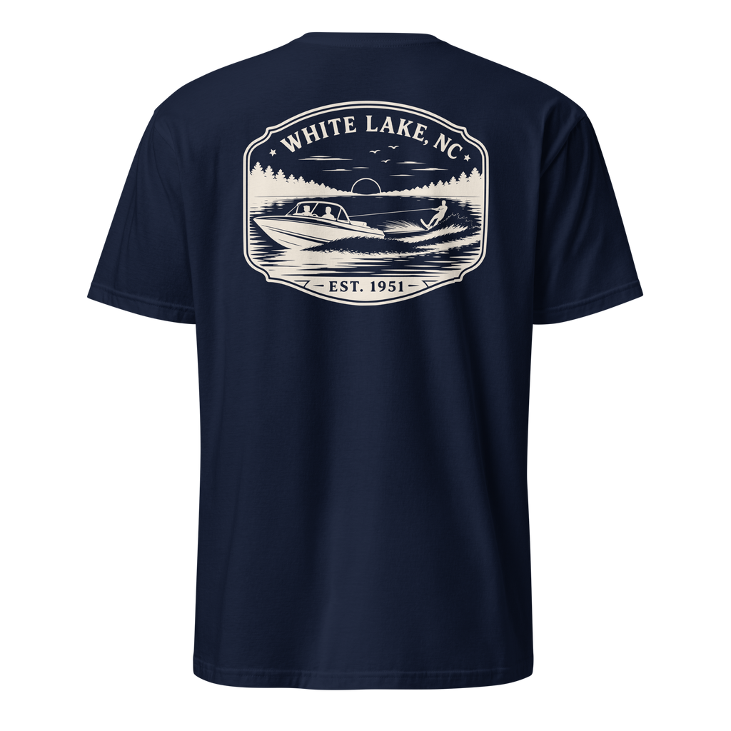 White Lake - Boat Fun - Unisex T-Shirt