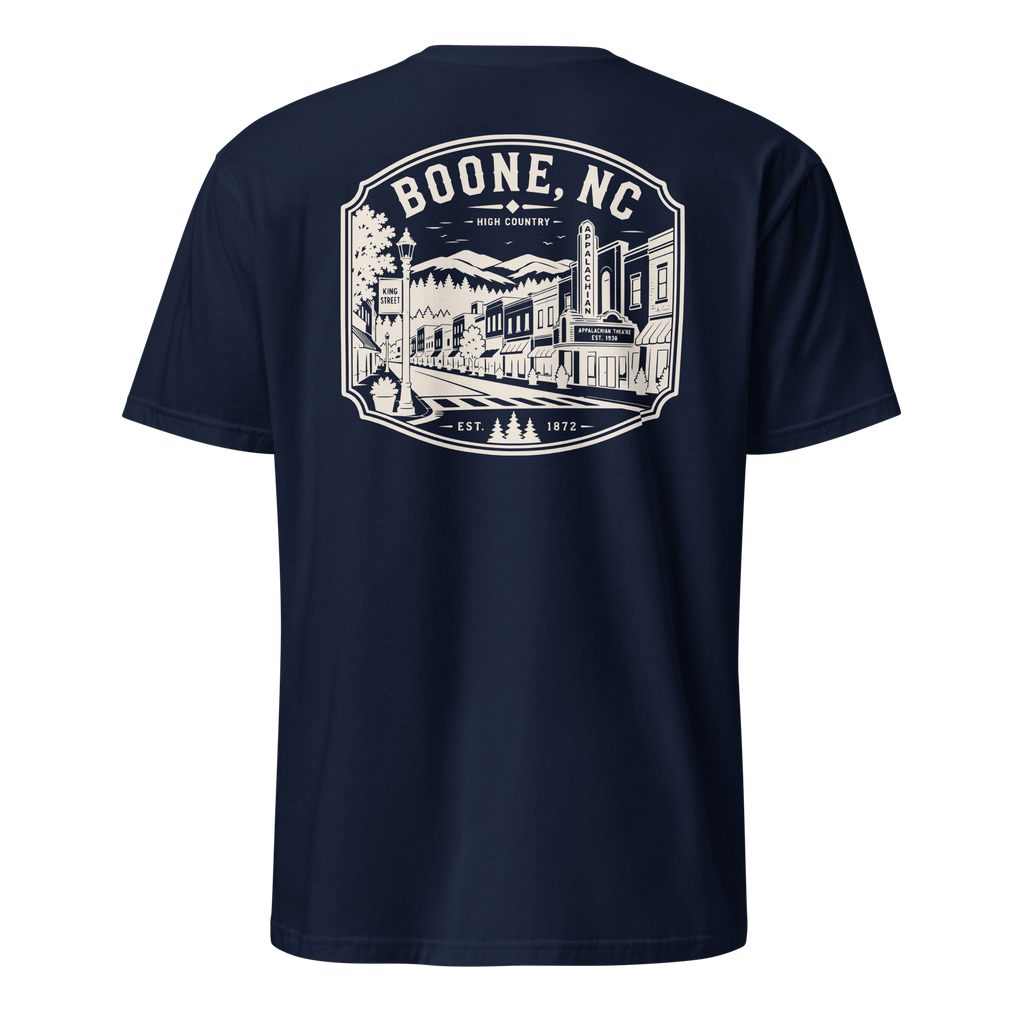 Boone, NC - Downtown - Unisex T-Shirt