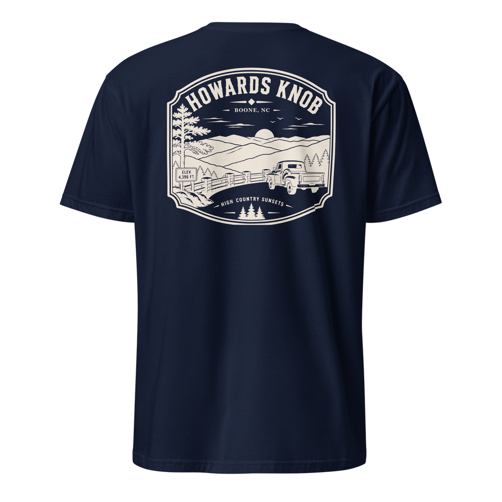 Boone, NC - Howard's Knob - Unisex T-Shirt