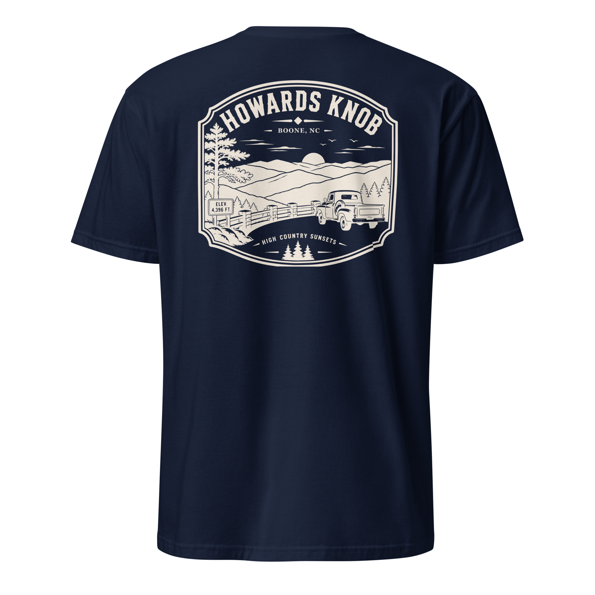 Boone, NC - Howard's Knob - Unisex T-Shirt