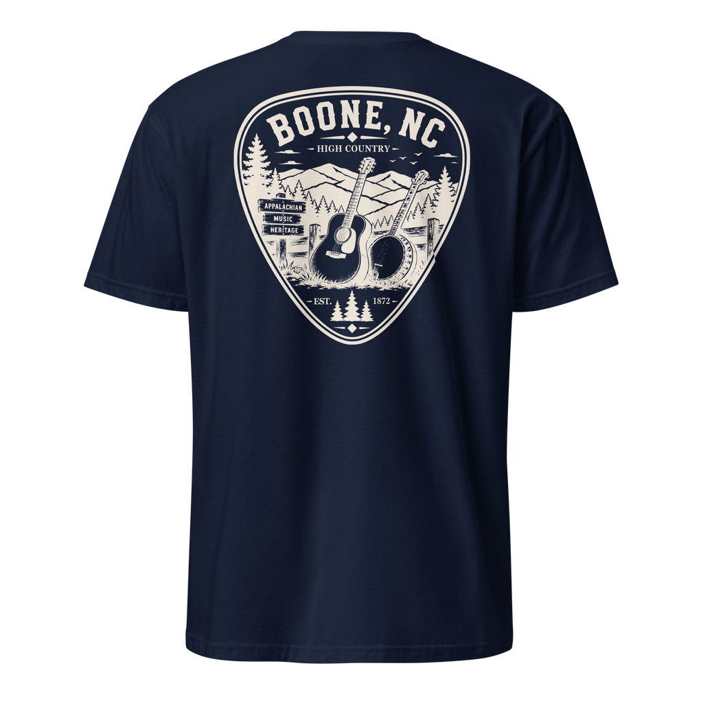 Boone, NC - Mountain Music - Unisex T-Shirt