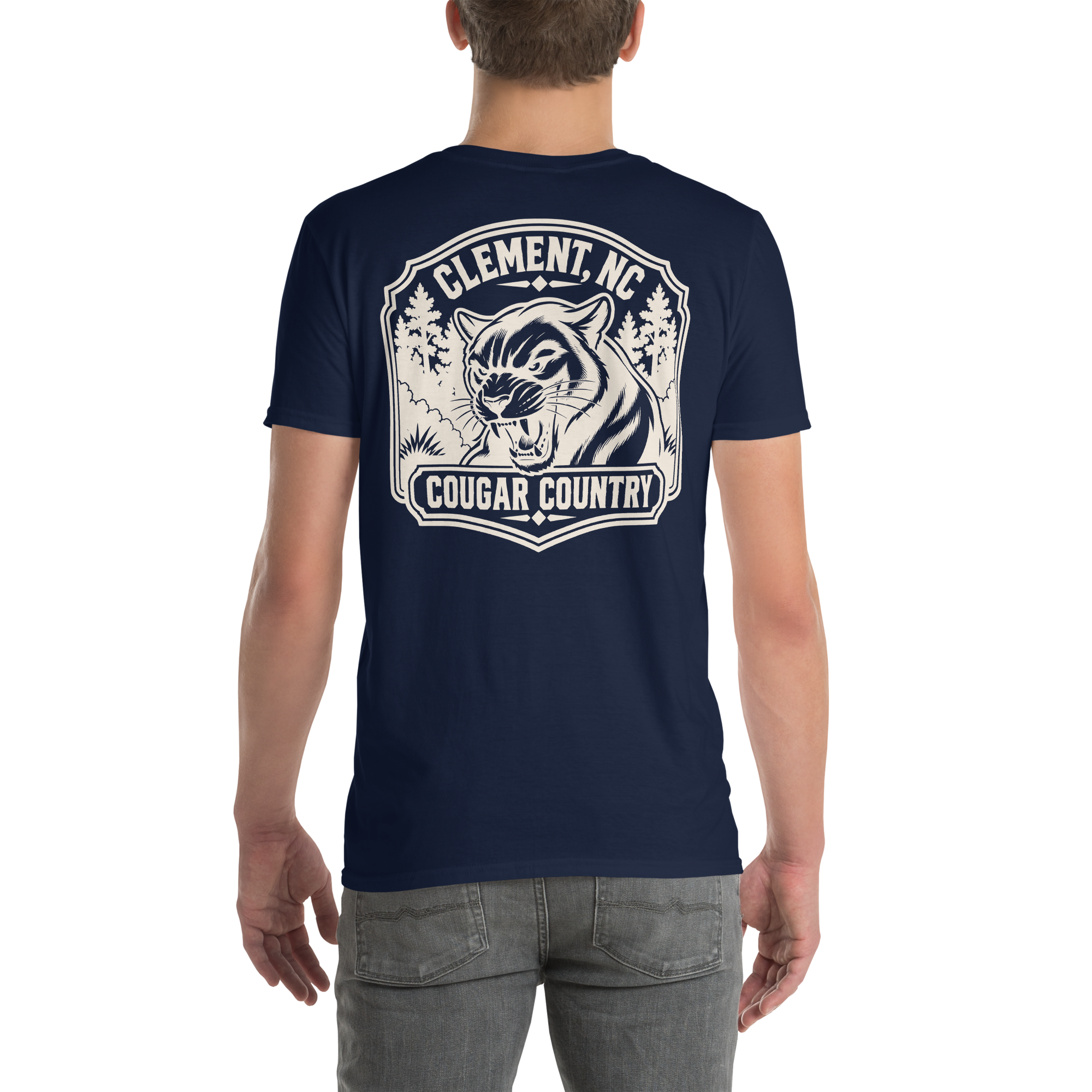 Clement, NC - Cougar Country - Unisex T-Shirt