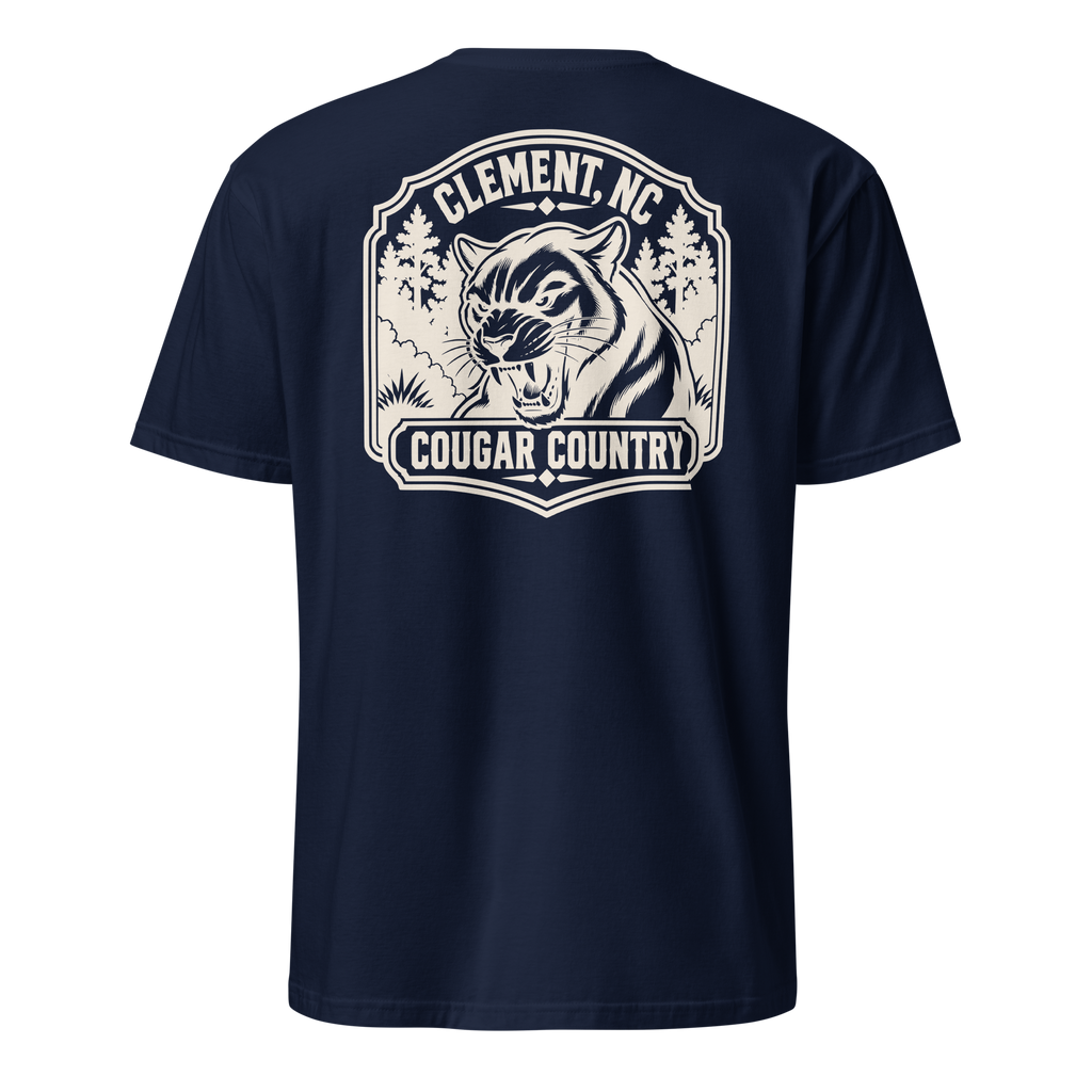 Clement, NC - Cougar Country - Unisex T-Shirt