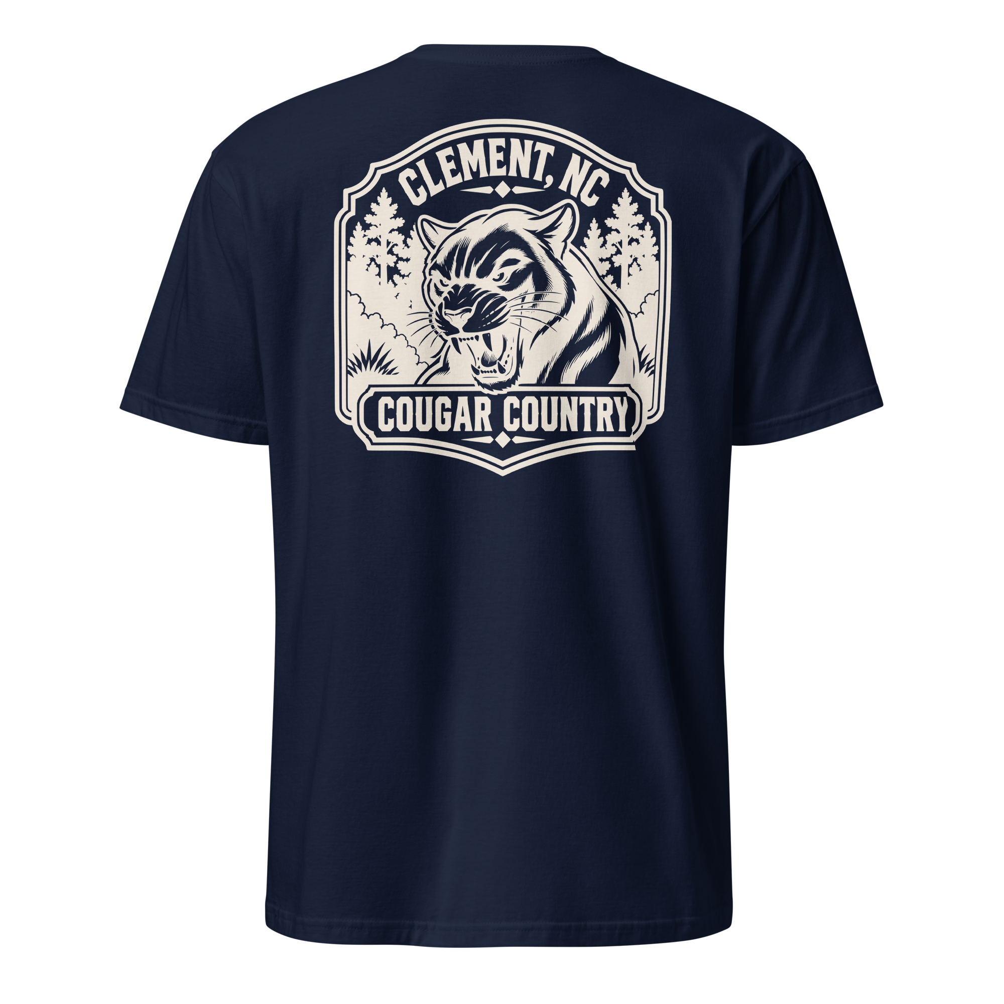 Clement, NC - Cougar Country - Unisex T-Shirt