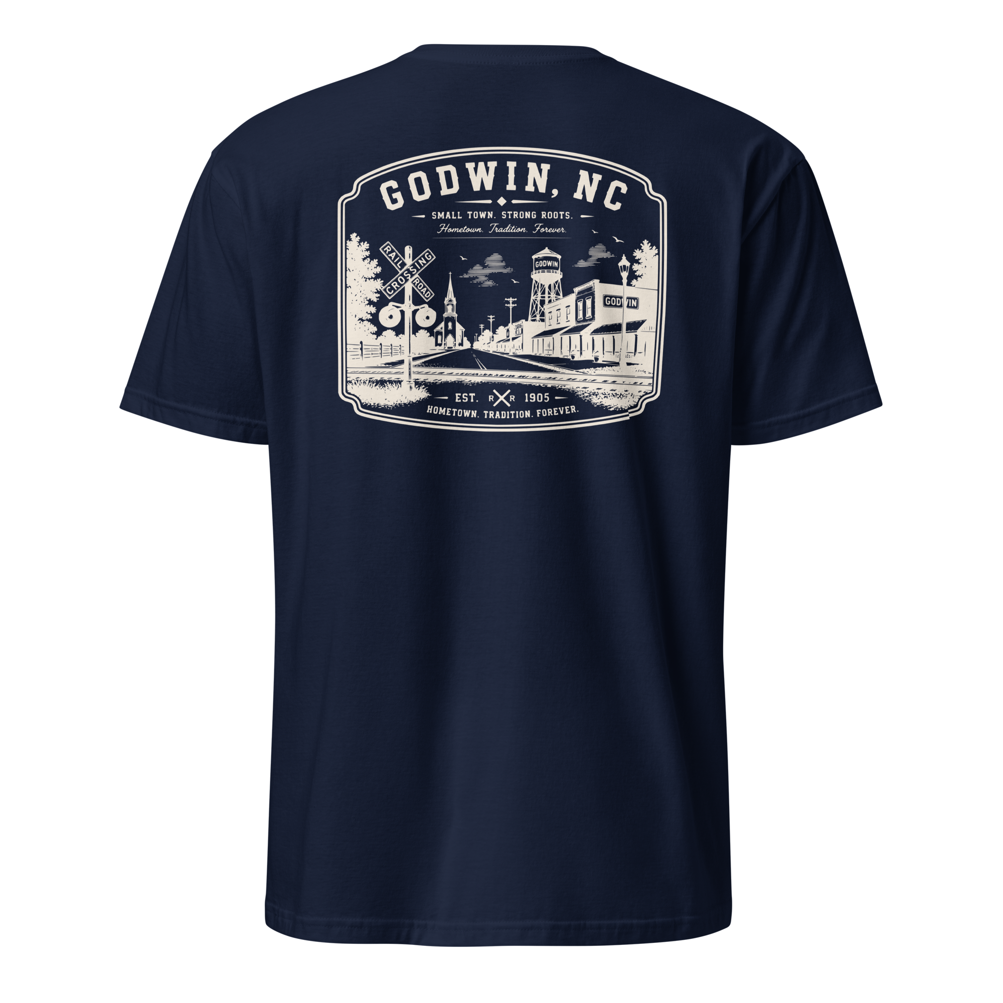 Godwin, NC - Small Town Roots - Unisex T-Shirt