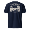 Cedar Creek, NC - The Back Roads - Unisex T-Shirt