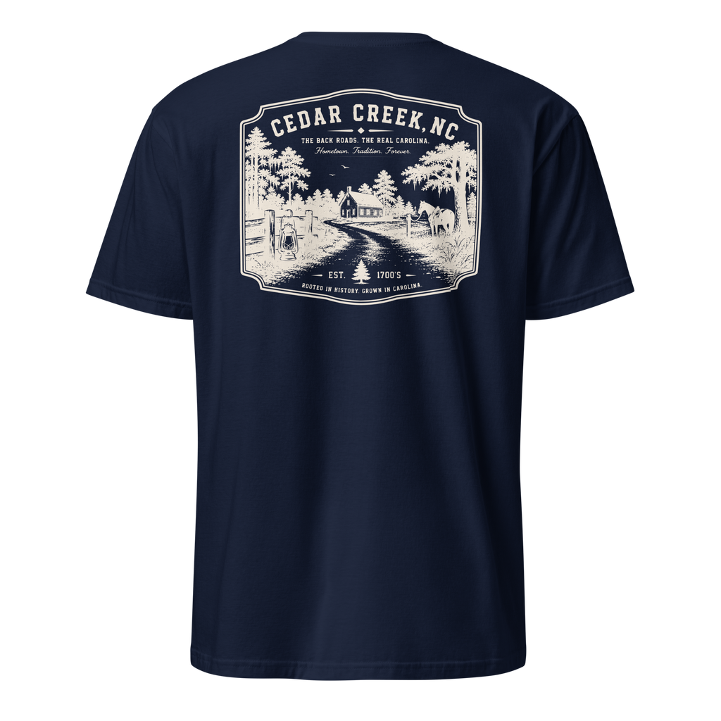 Cedar Creek, NC - Early Carolina- Unisex T-Shirt
