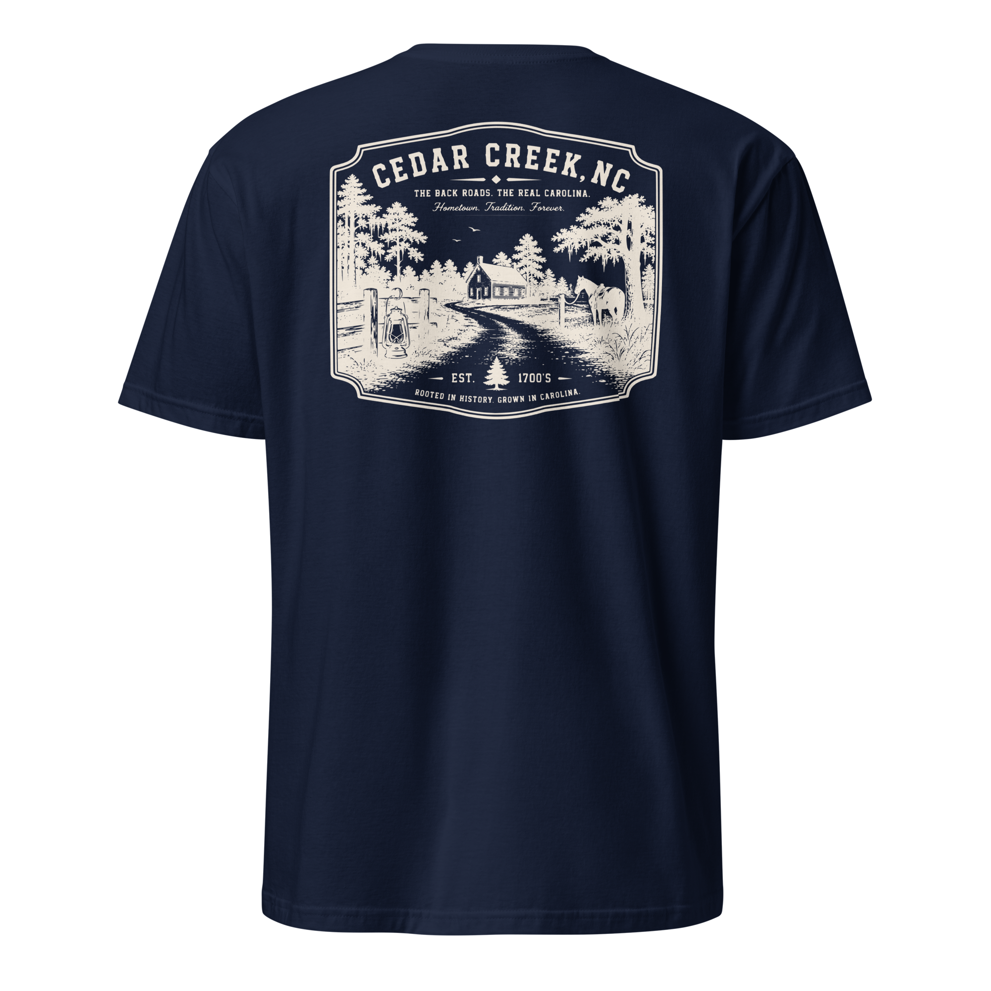 Cedar Creek, NC - Early Carolina- Unisex T-Shirt