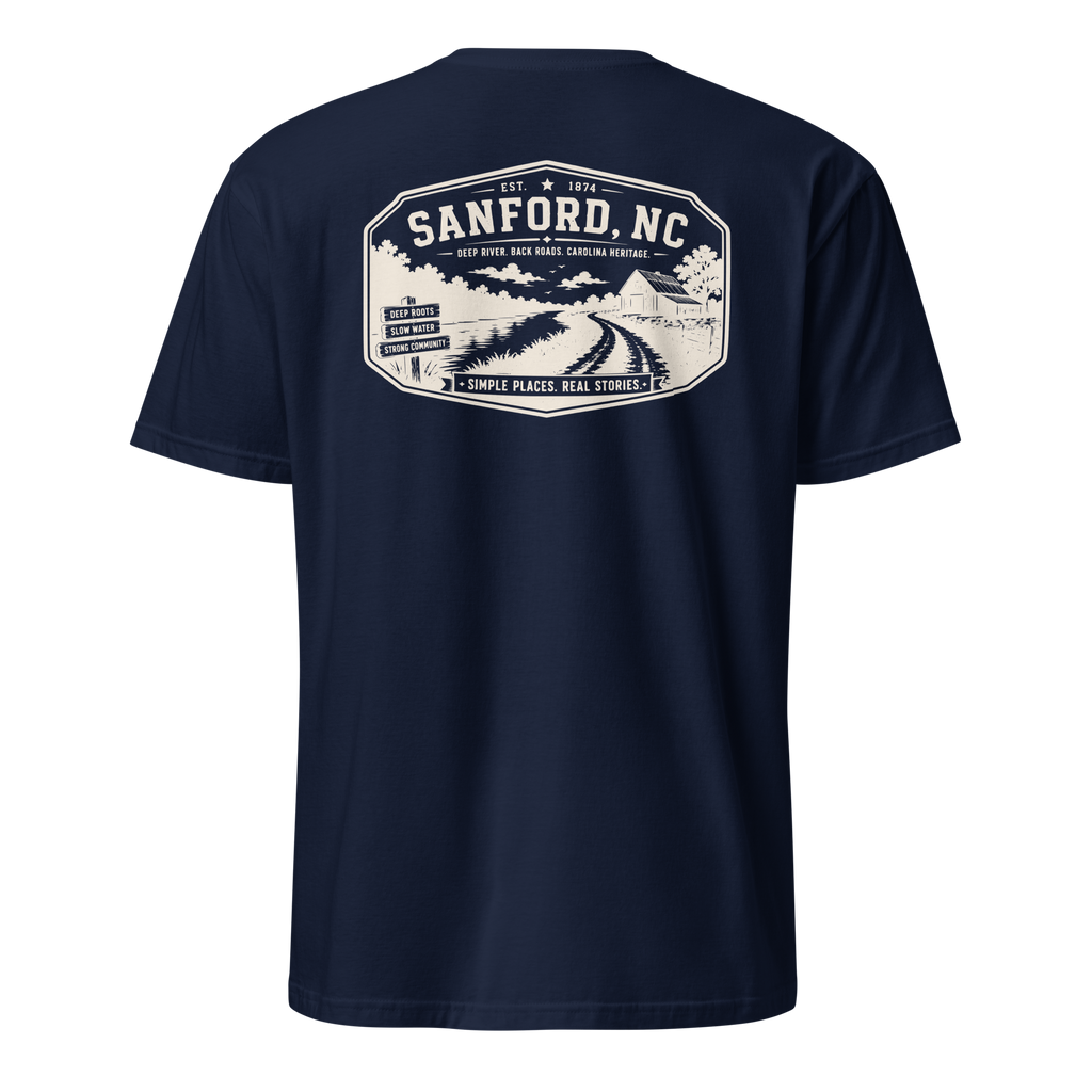 Sanford, NC - Deep River Carolina - Unisex T-Shirt