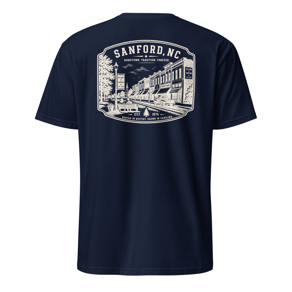 Sanford, NC - Downtown - Unisex T-Shirt