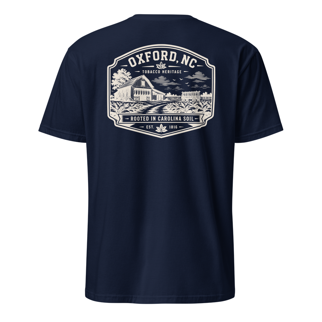 Oxford, NC - Rooted In Carolina - Unisex T-Shirt