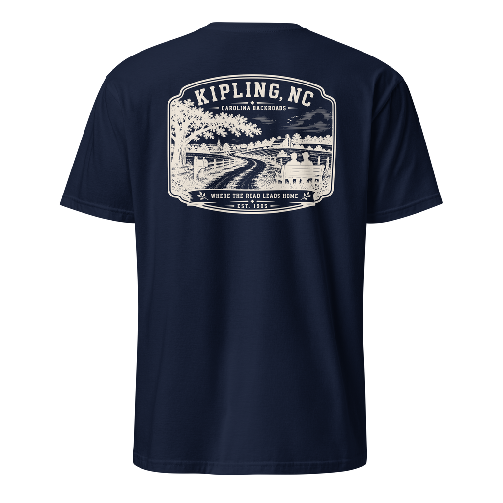Kipling, NC - The Backroads- Unisex T-Shirt