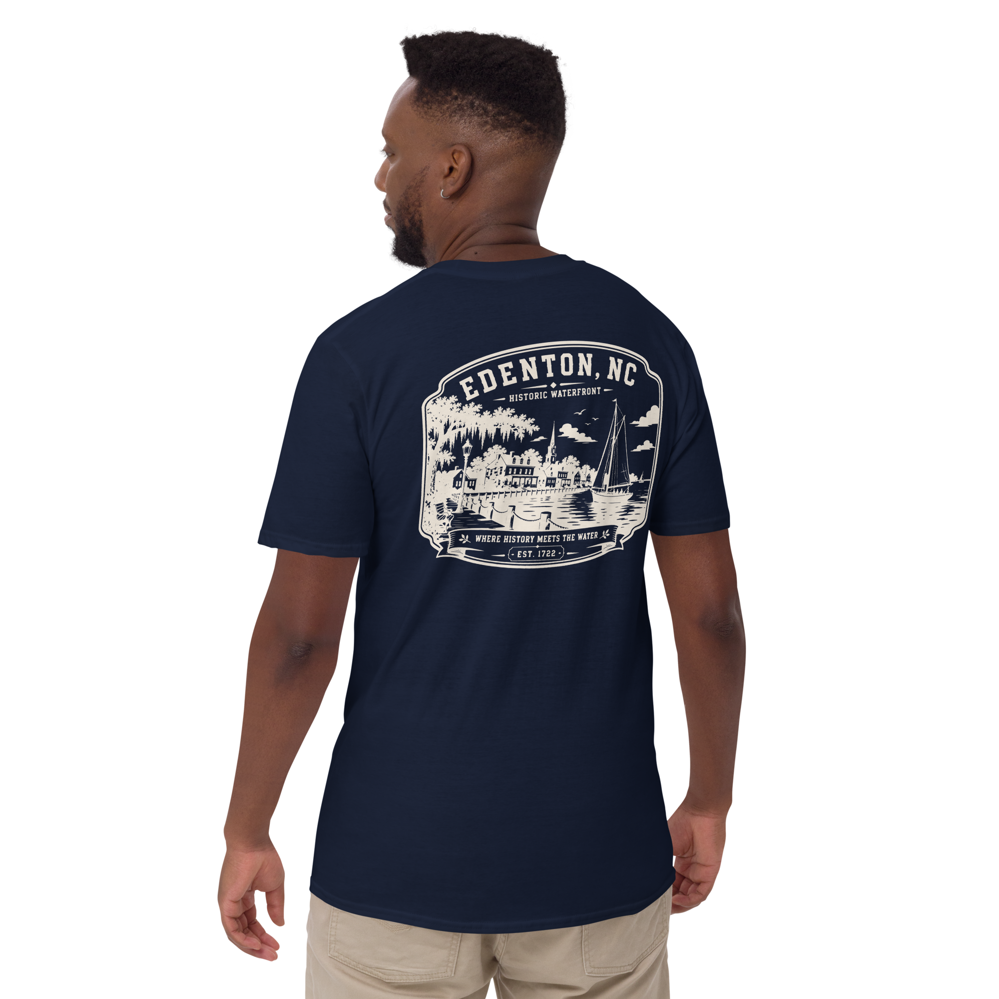 Edenton, NC - Historic Waterfront - Unisex T-Shirt