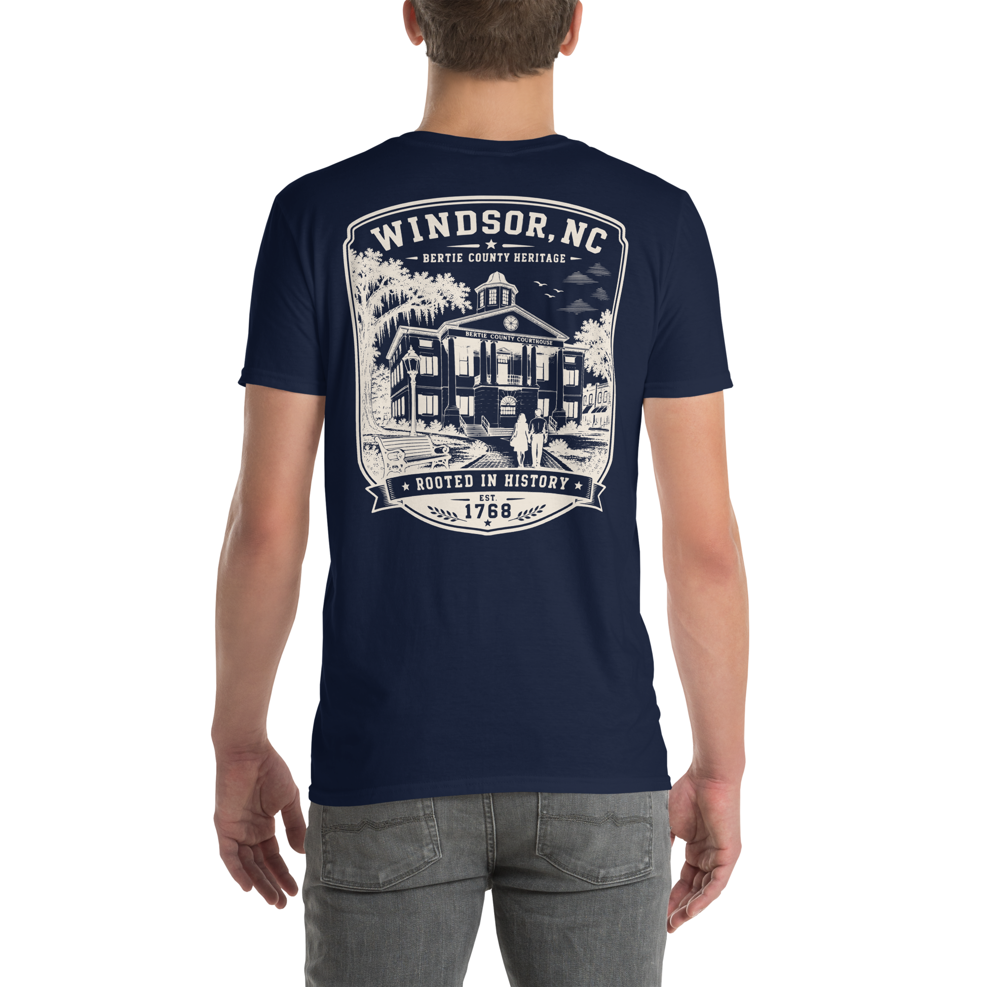 Windsor, NC - Historic Bertie County - Unisex T-Shirt