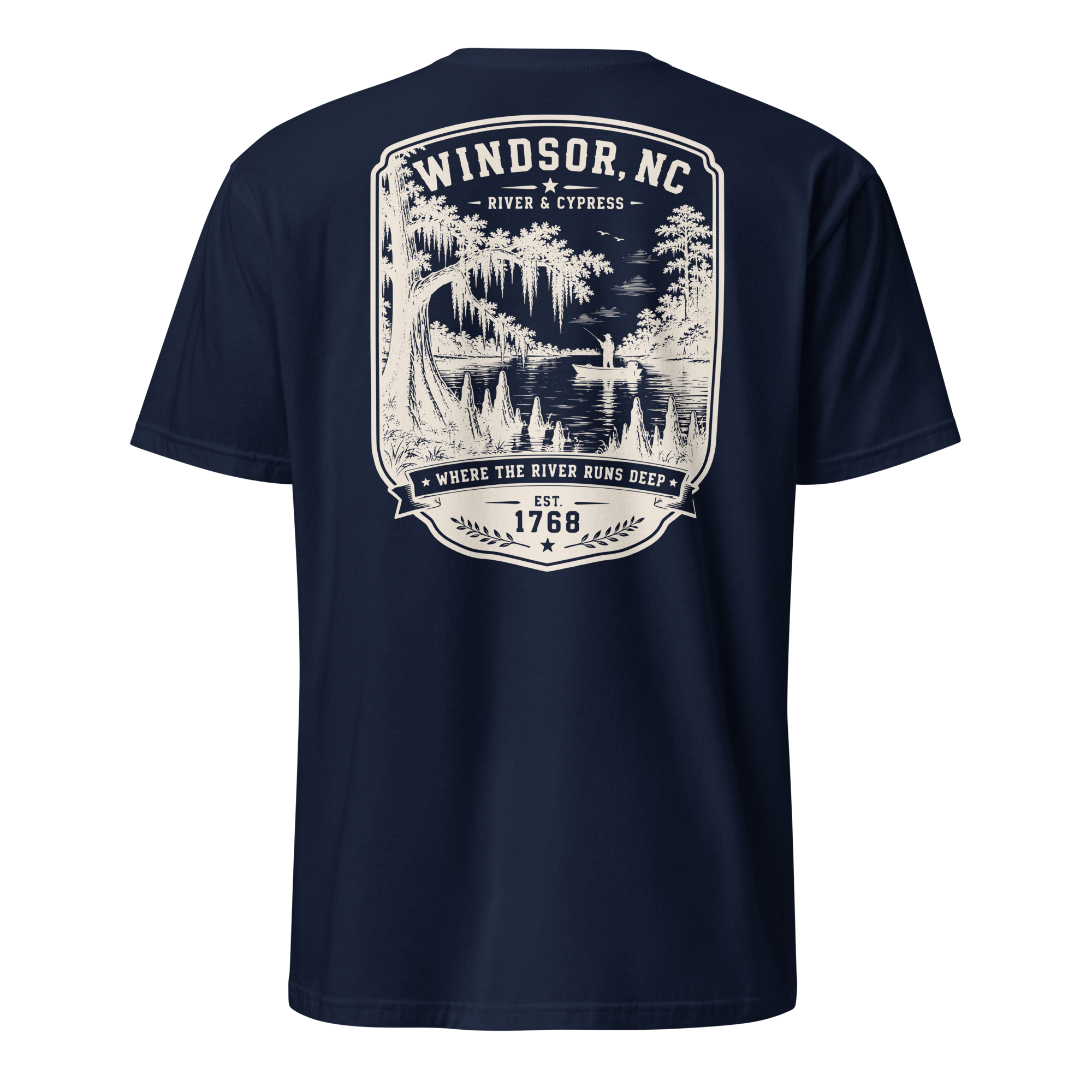 Windsor, NC - River & Cypress - Unisex T-Shirt