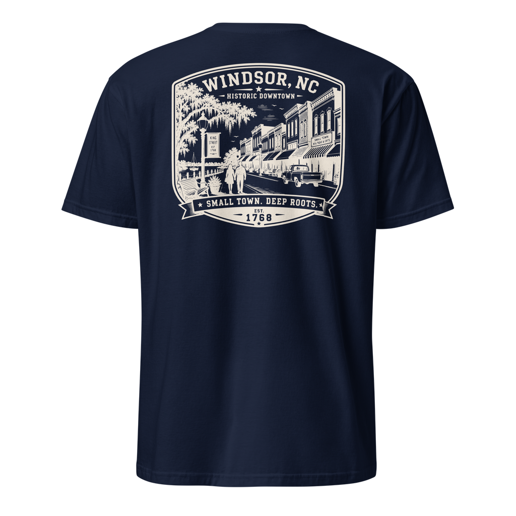 Windsor, NC - Downtown Windsor - Unisex T-Shirt