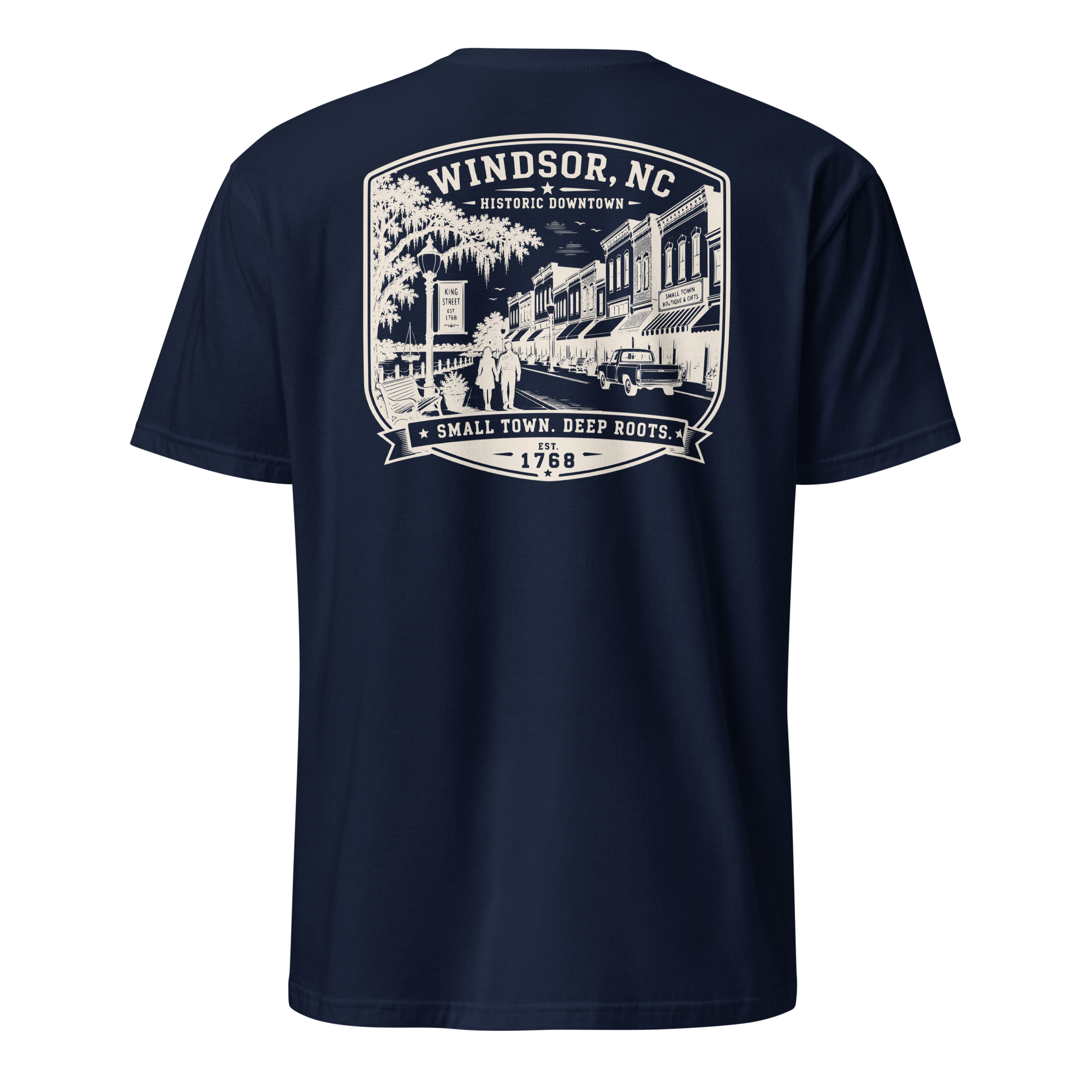 Windsor, NC - Downtown Windsor - Unisex T-Shirt