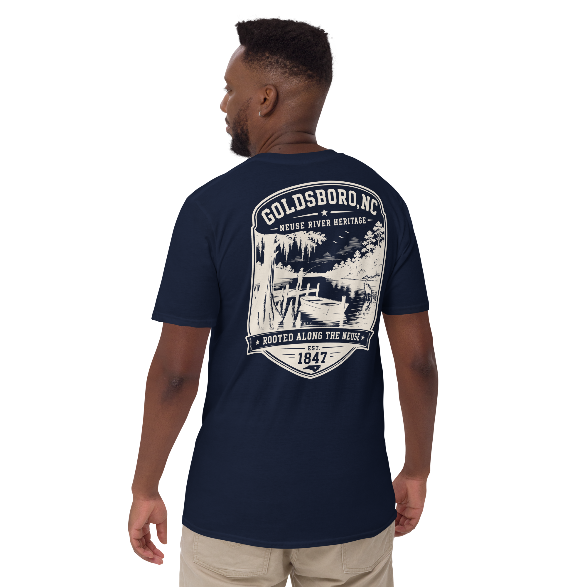 Goldsboro, NC - Rooted Along The Neuse - Unisex T-Shirs