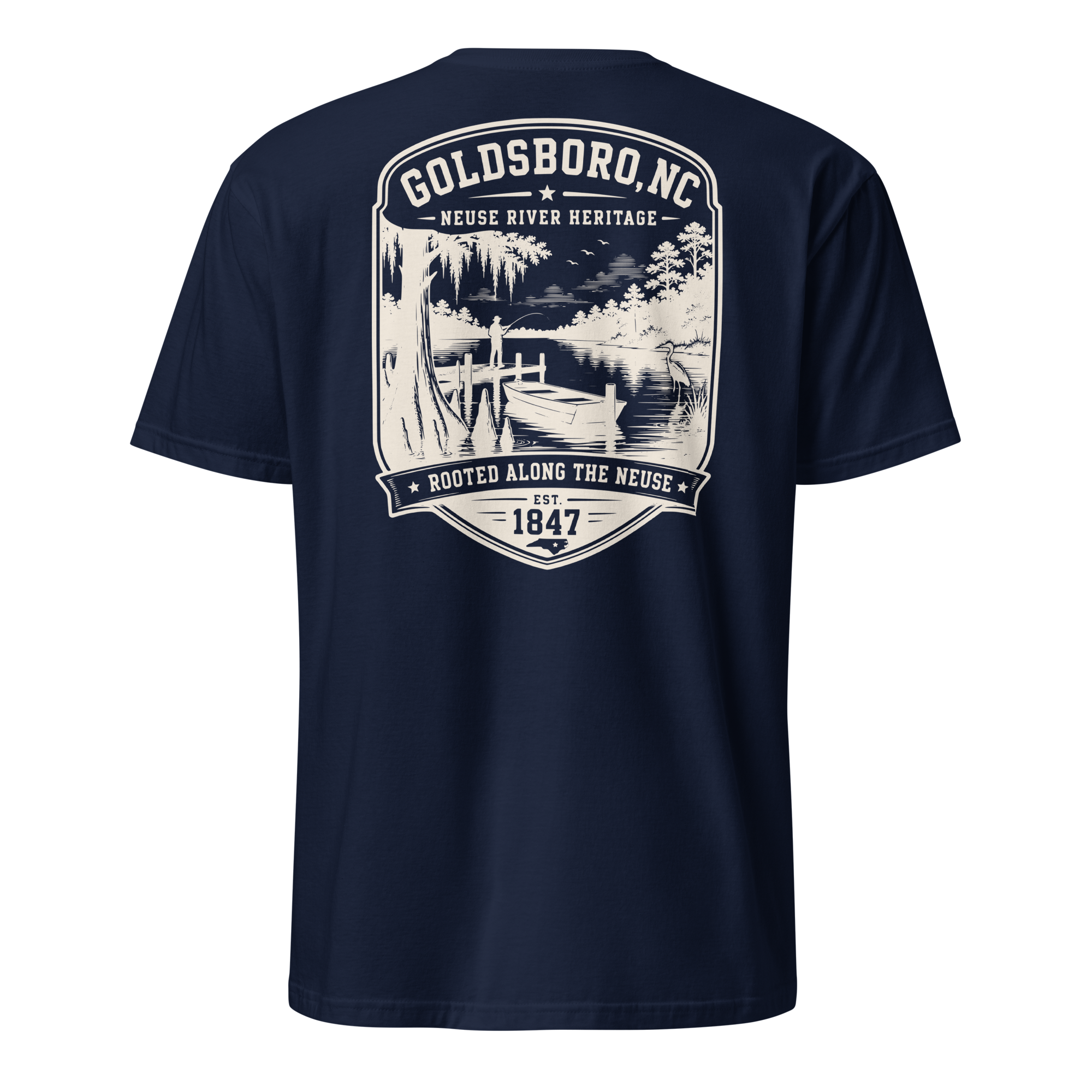 Goldsboro, NC - Rooted Along The Neuse - Unisex T-Shirs