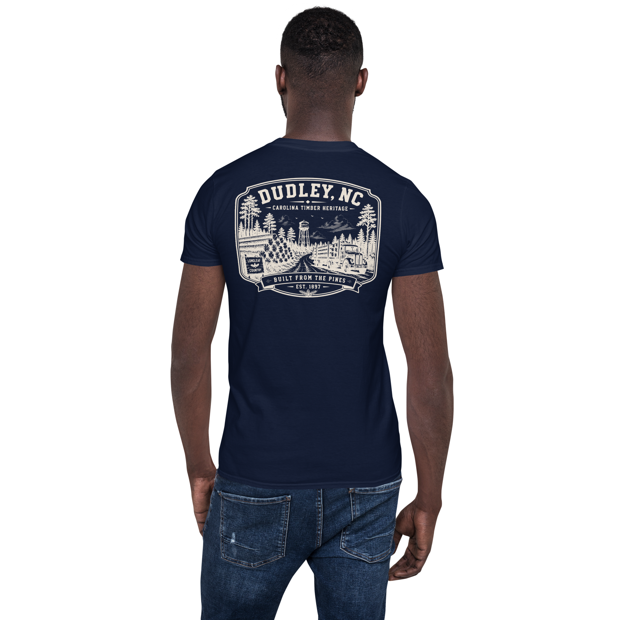 Dudley, NC - Carolina Timber - Unisex T-Shirt