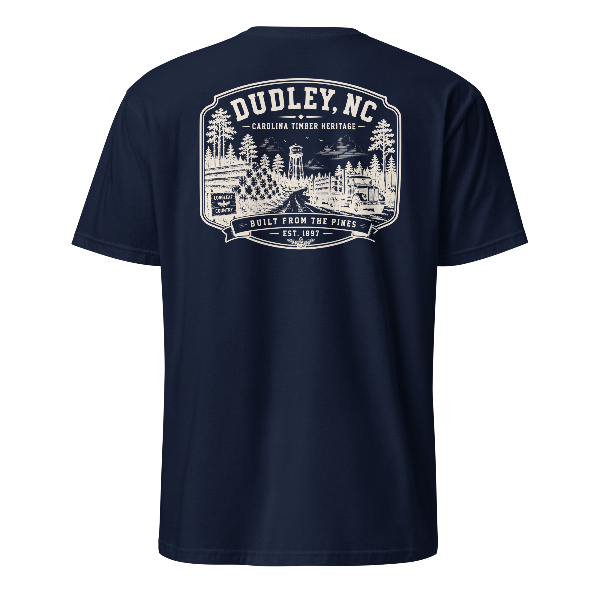 Dudley, NC - Carolina Timber - Unisex T-Shirt