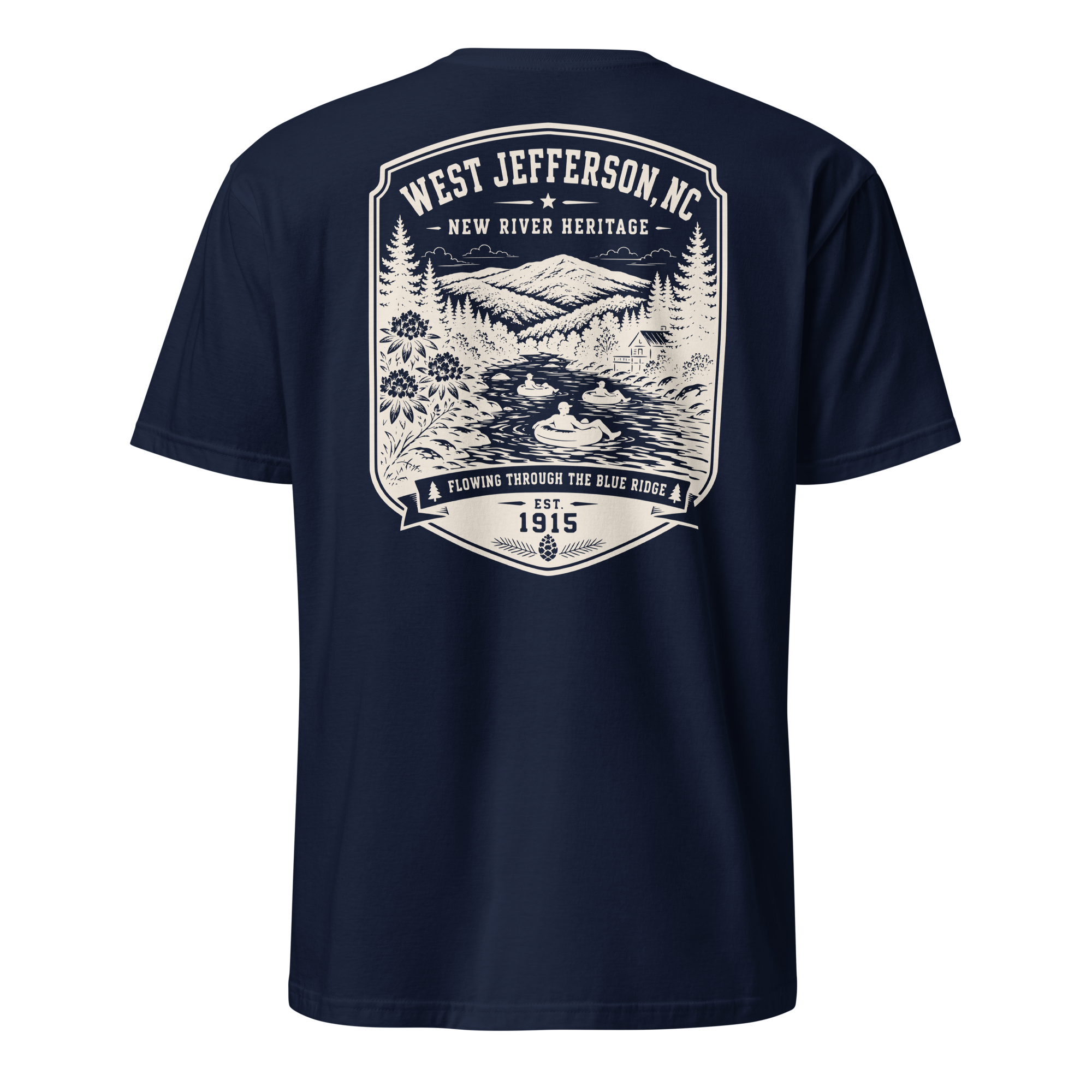 West Jefferson - New River - Unisex T-Shirt
