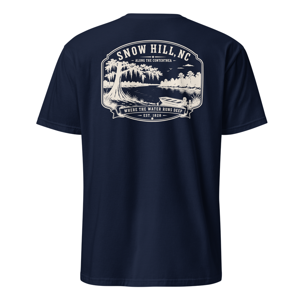Snow Hill, NC - Along The Contentnea - Unisex T-Shirt