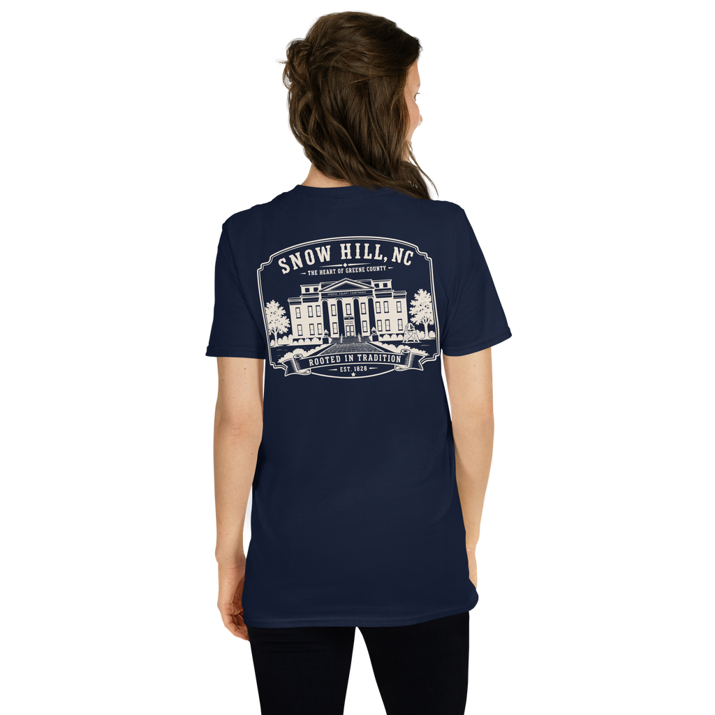Snow Hill, NC - Historic Courthouse - Unisex T-Shirt