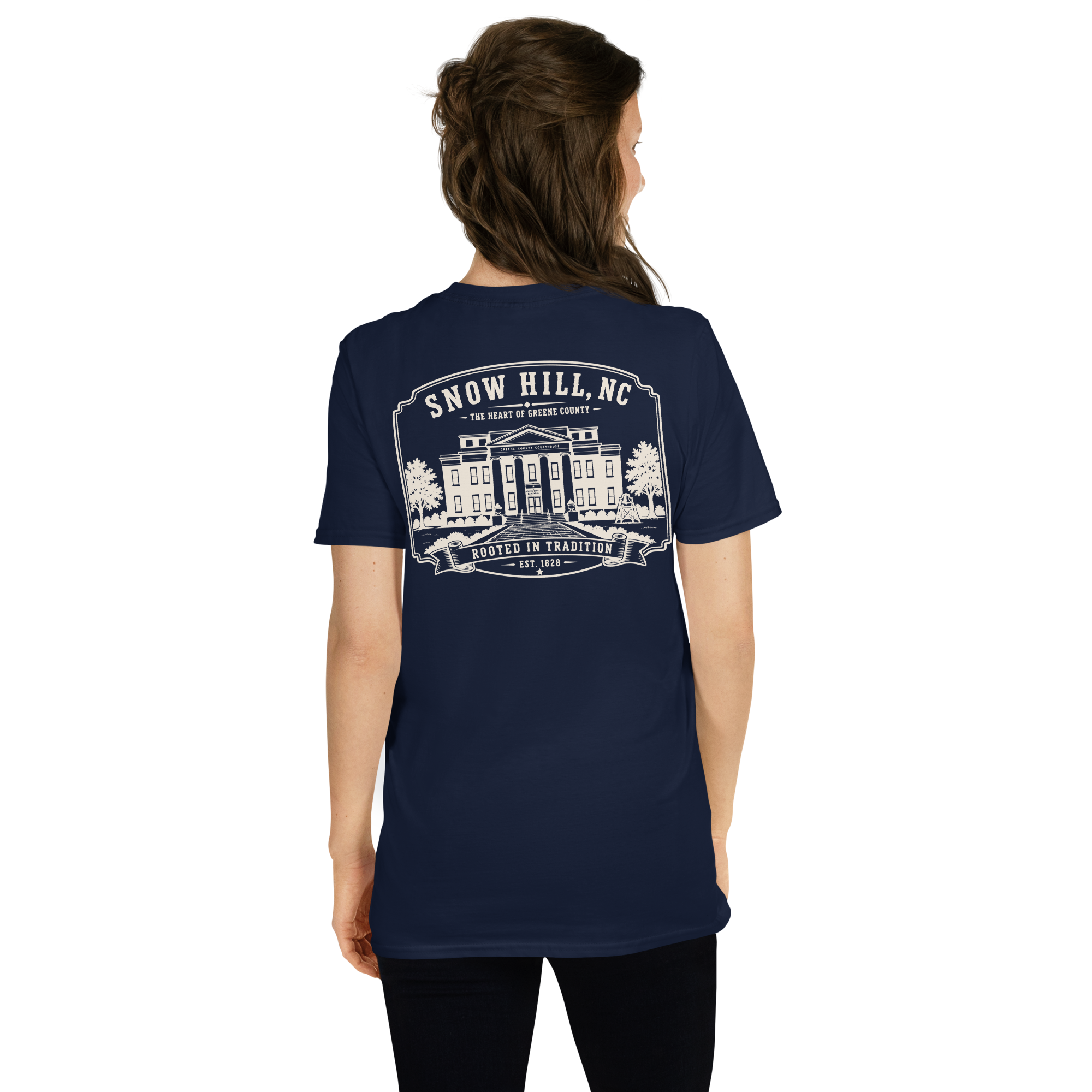 Snow Hill, NC - Historic Courthouse - Unisex T-Shirt