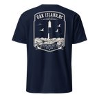 Oak Island, NC - Oak Island Lighthouse - Unisex T-Shirt