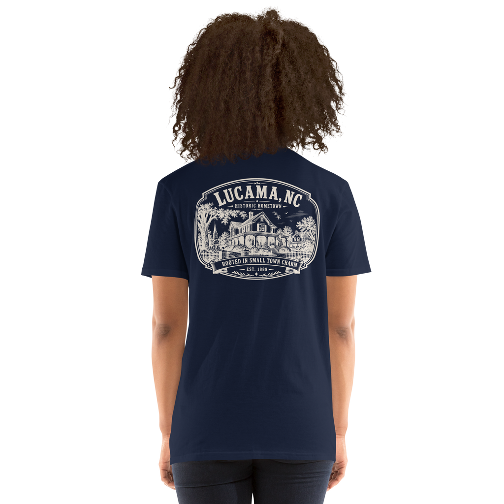 Lucama, NC - Small Town Charm - Unisex T-Shirt