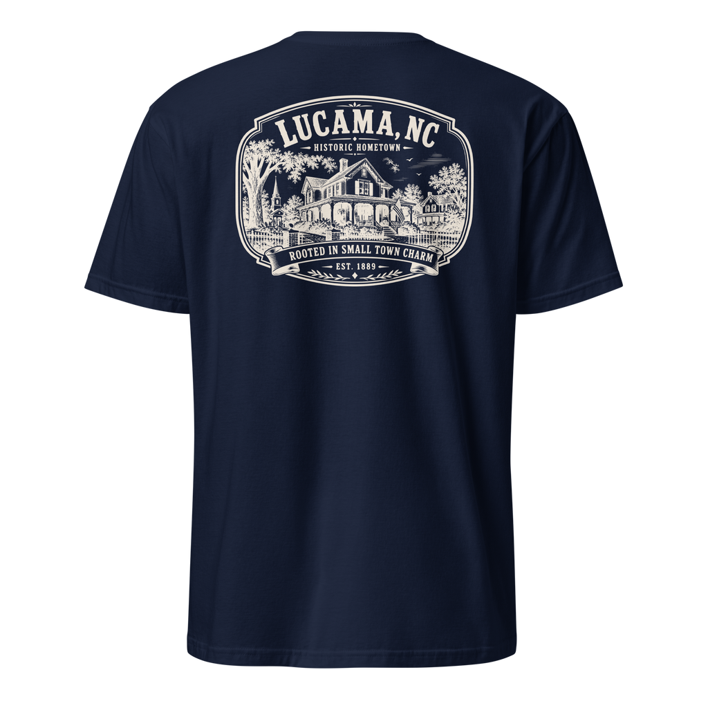 Lucama, NC - Small Town Charm - Unisex T-Shirt