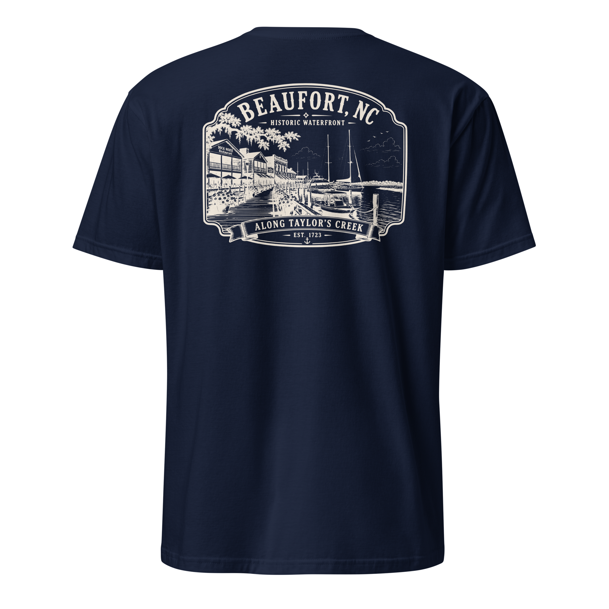 Beaufort, NC - Along Taylors Creek - Unisex T-Shirt