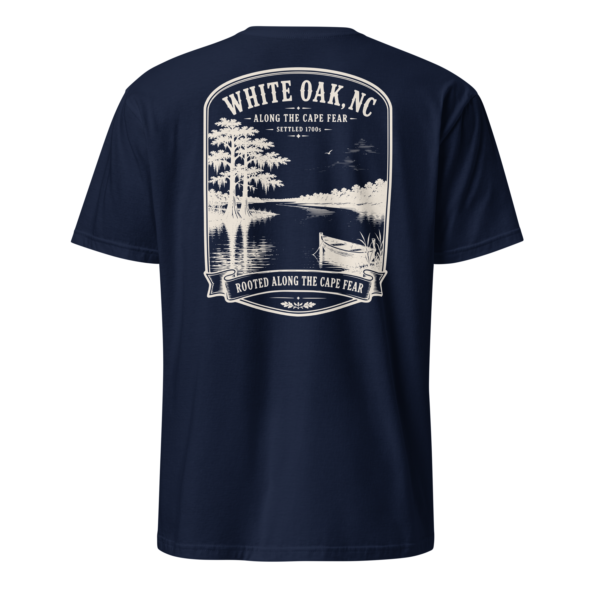 White Oak, NC - Along The Cape Fear - Unisex T-Shirt