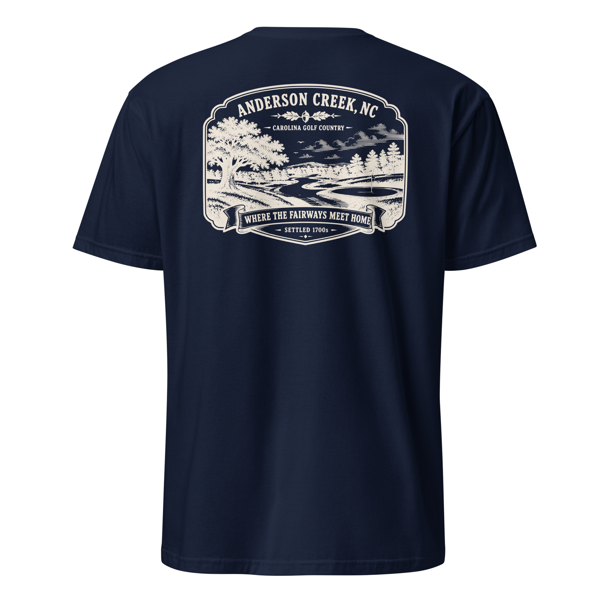 Anderson Creek, NC - Carolina Golf - Unisex T-Shirt