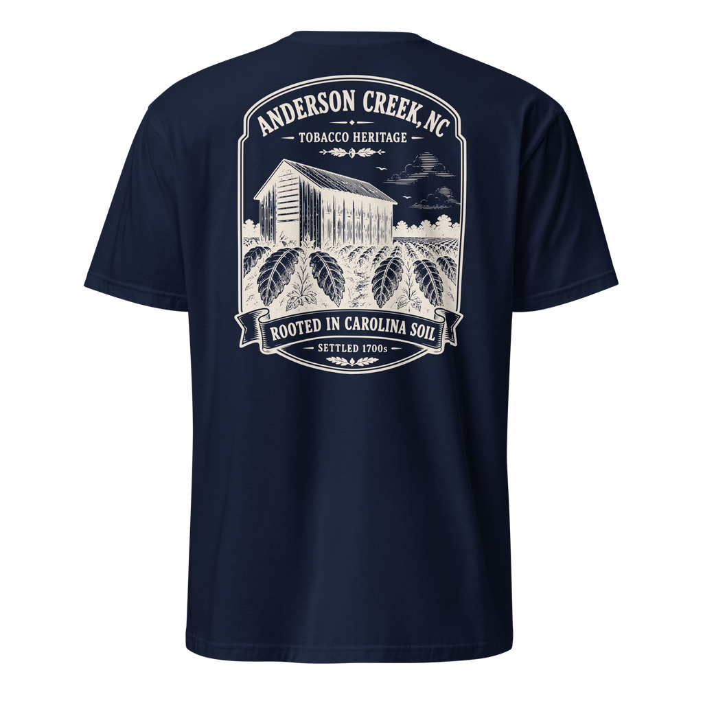 Anderson Creek, NC - Rooted In Carolina - Unisex T-Shirt