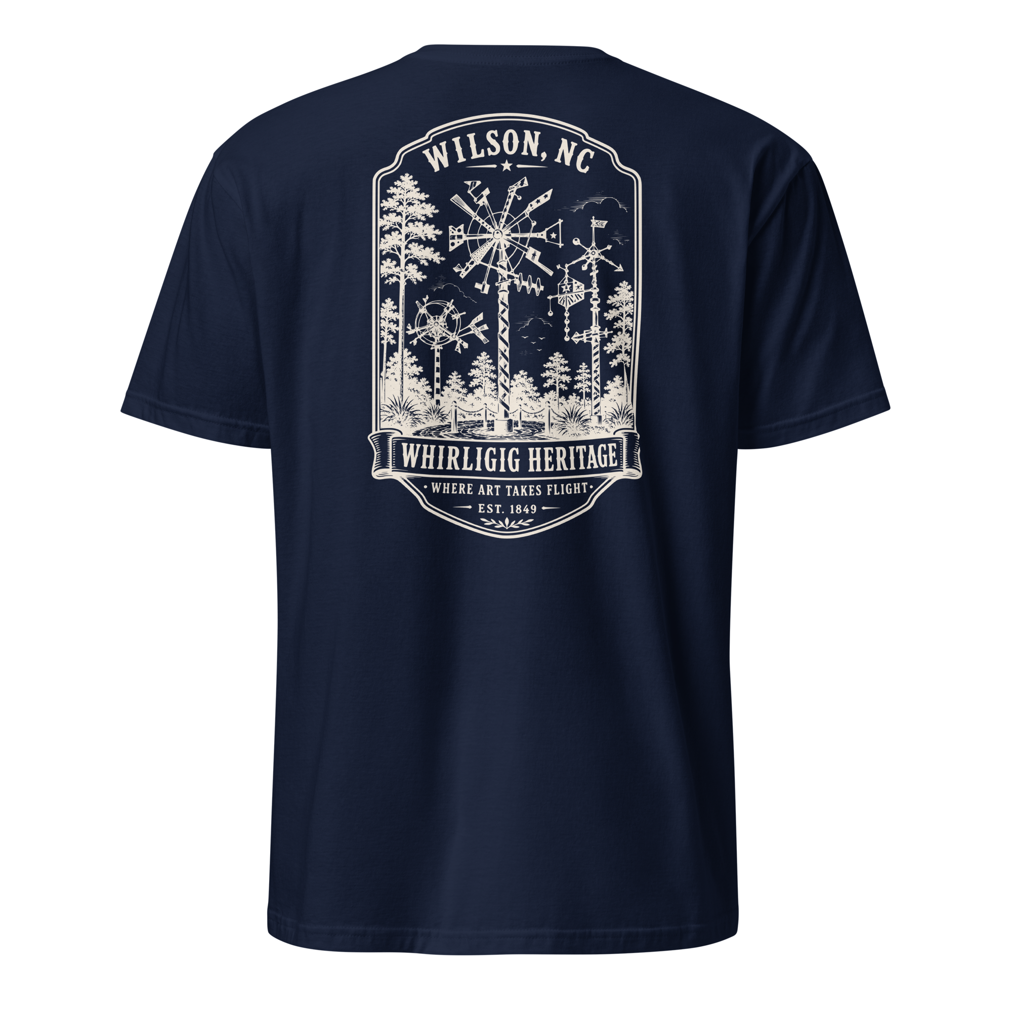 Wilson, NC - Whirligig Heritage - Unisex T-Shirt