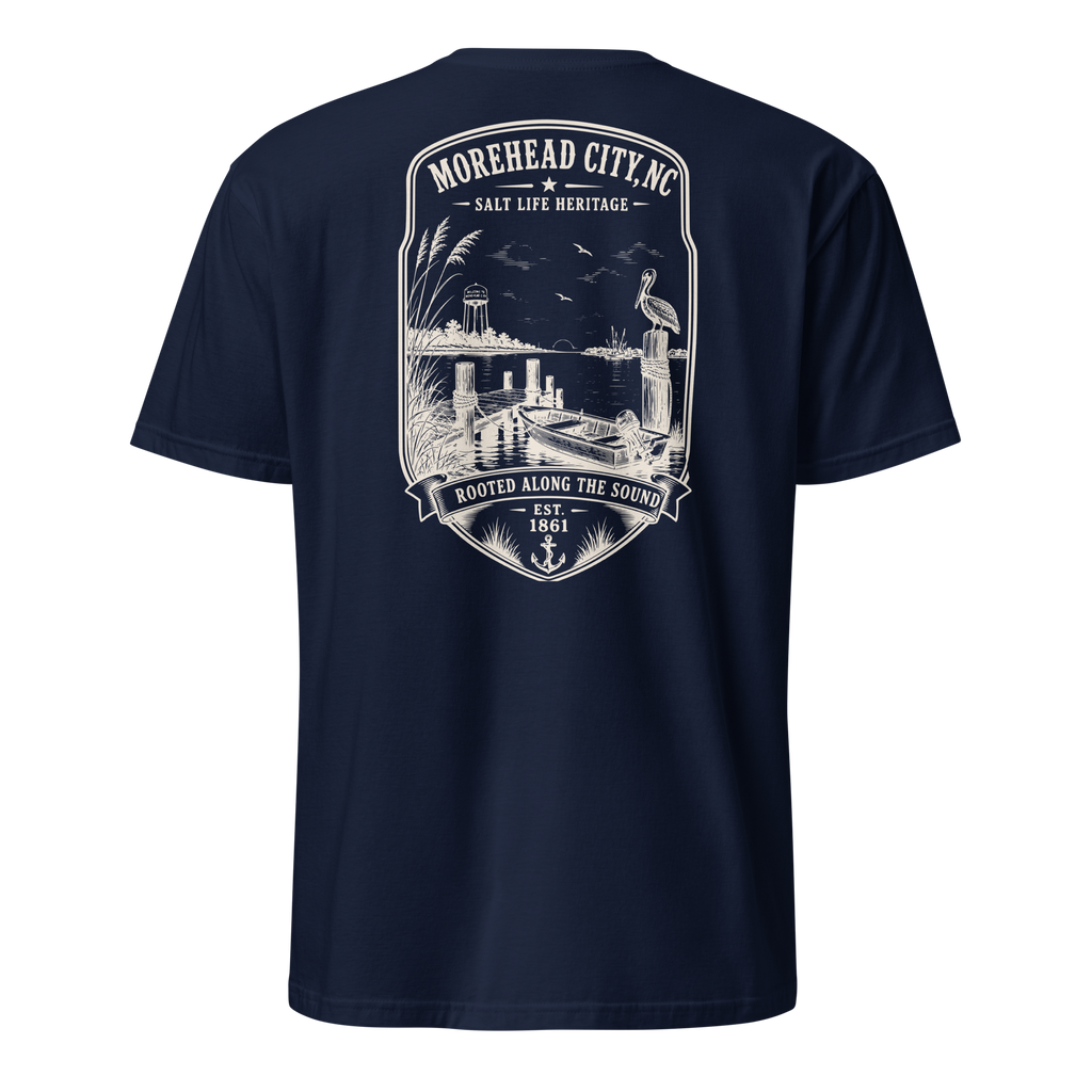 Morehead City - Rooted Along The Sound - Short-Sleeve Unisex