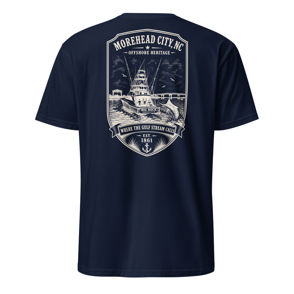 Morehead City - Big Rock - Short-Sleeve Unisex