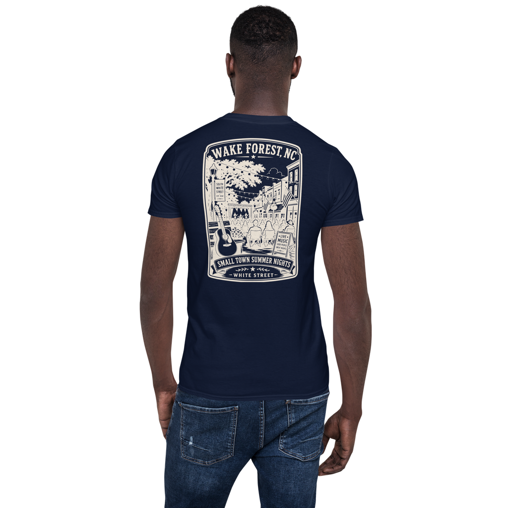 Wake Forest, NC - Small Town Summer Nights - Short-Sleeve Unisex