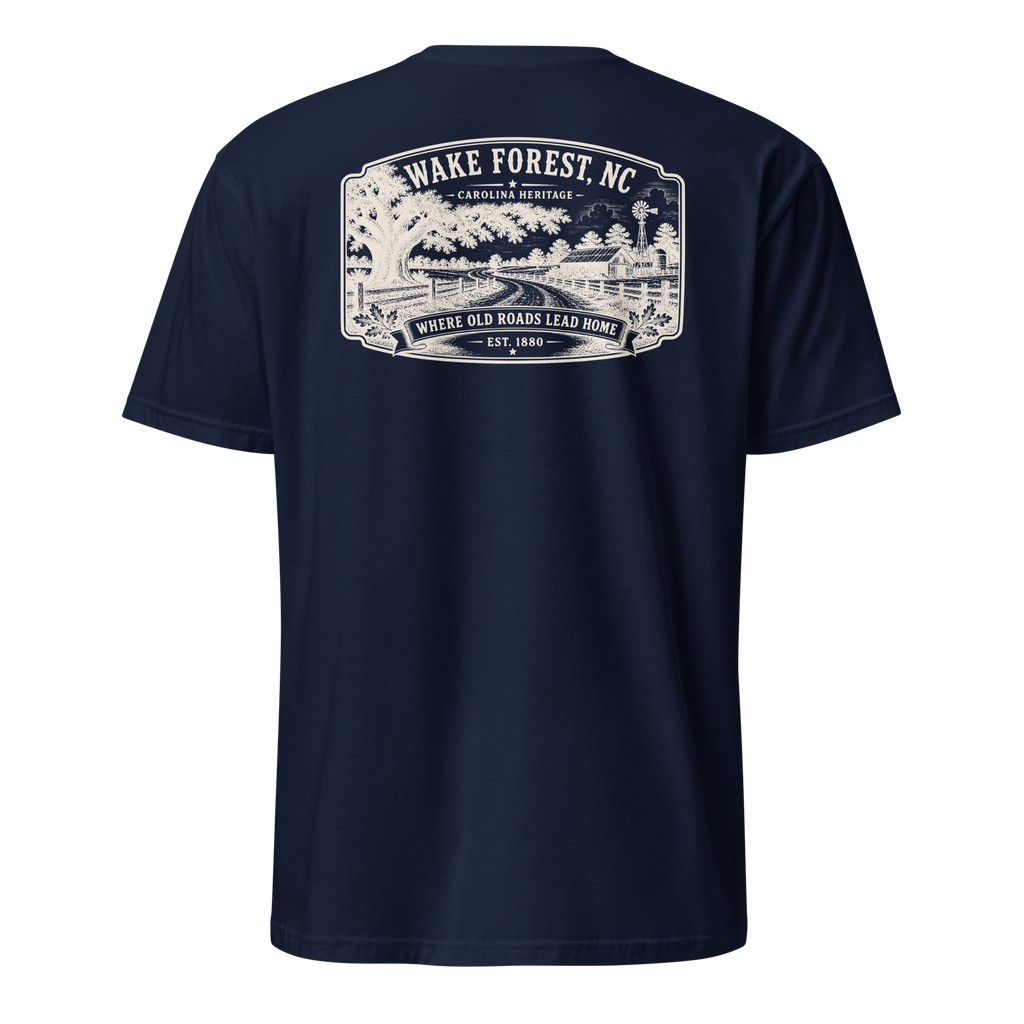 Wake Forest, NC - Carolina Heritage - Short-Sleeve Unisex