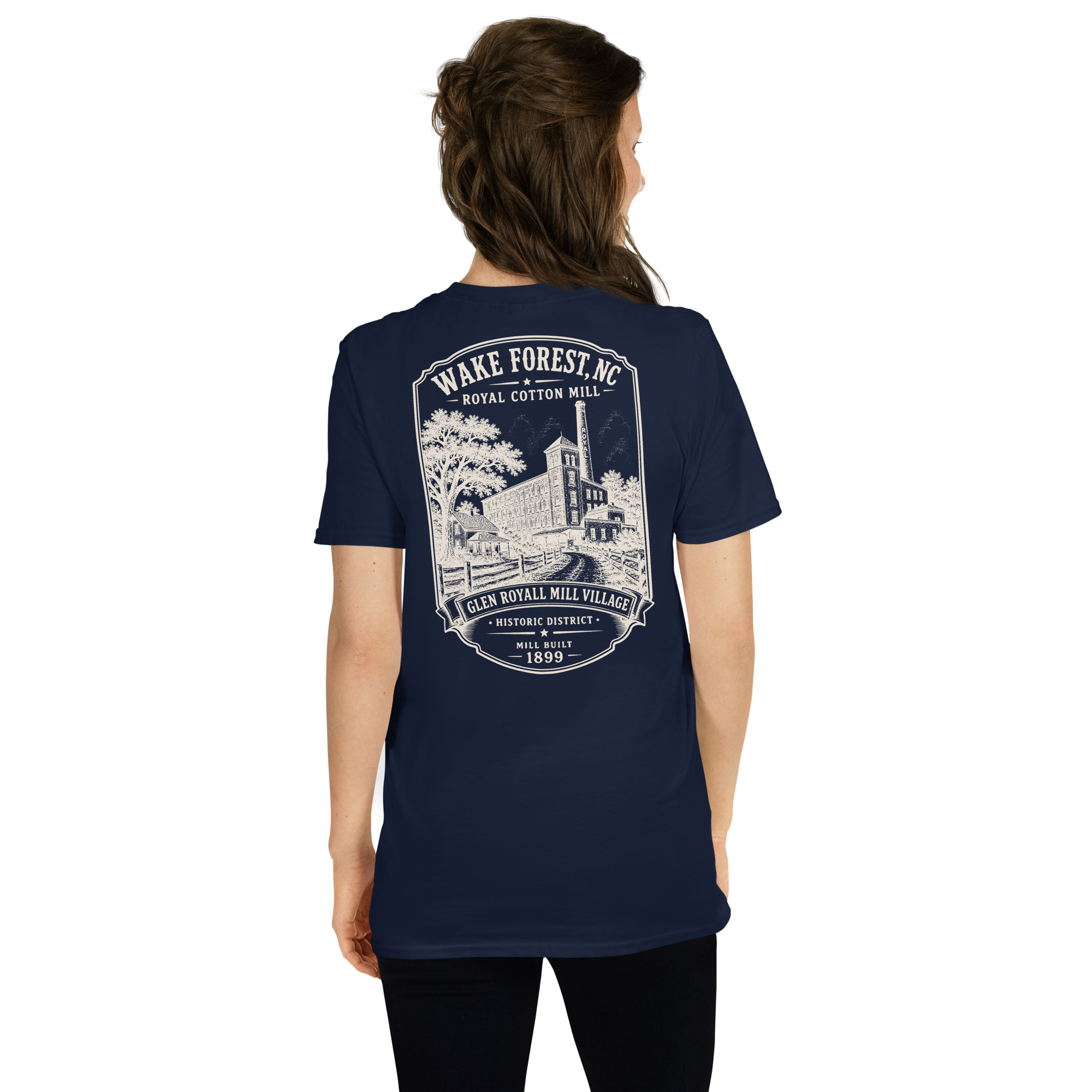Wake Forest, NC - Royal Cotton Mill - Short-Sleeve Unisex