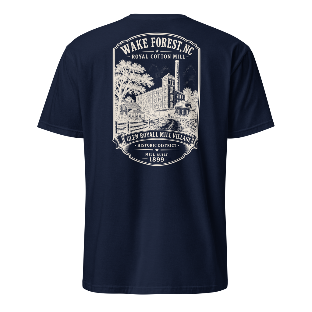 Wake Forest, NC - Royal Cotton Mill - Short-Sleeve Unisex