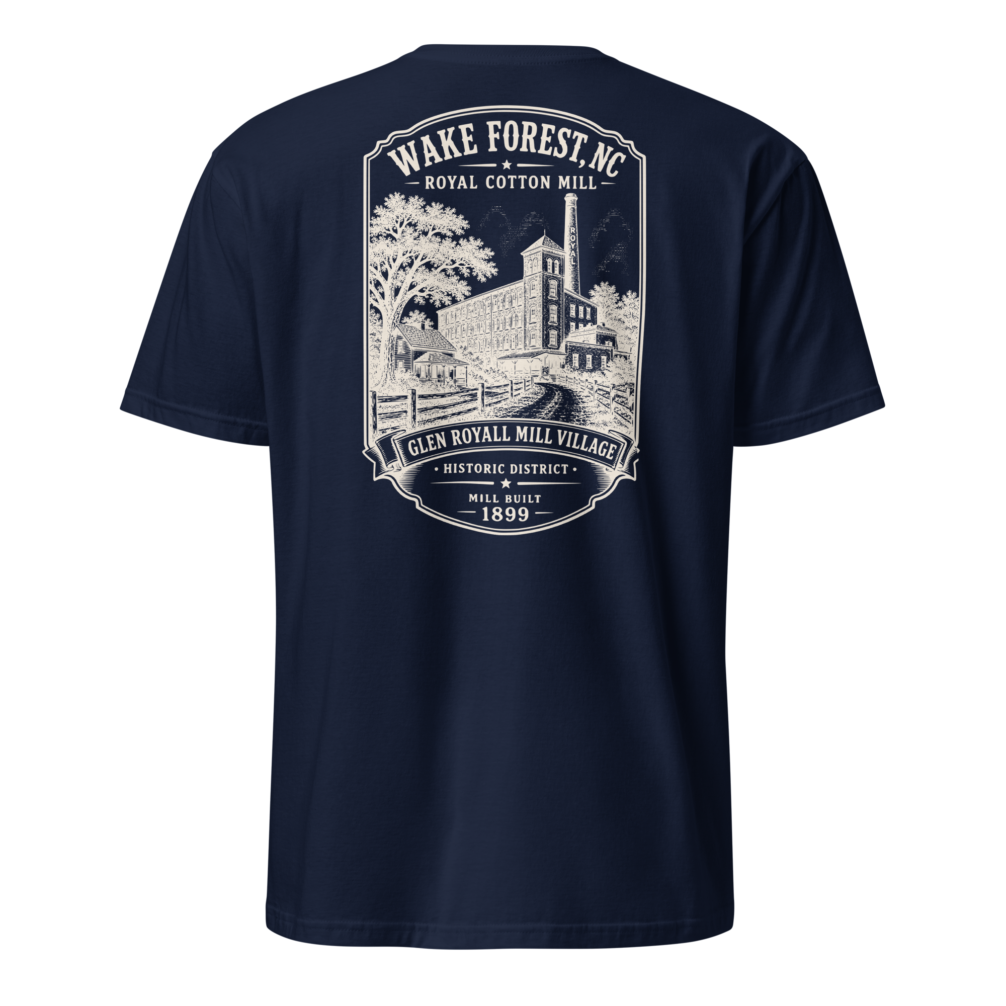 Wake Forest, NC - Royal Cotton Mill - Short-Sleeve Unisex