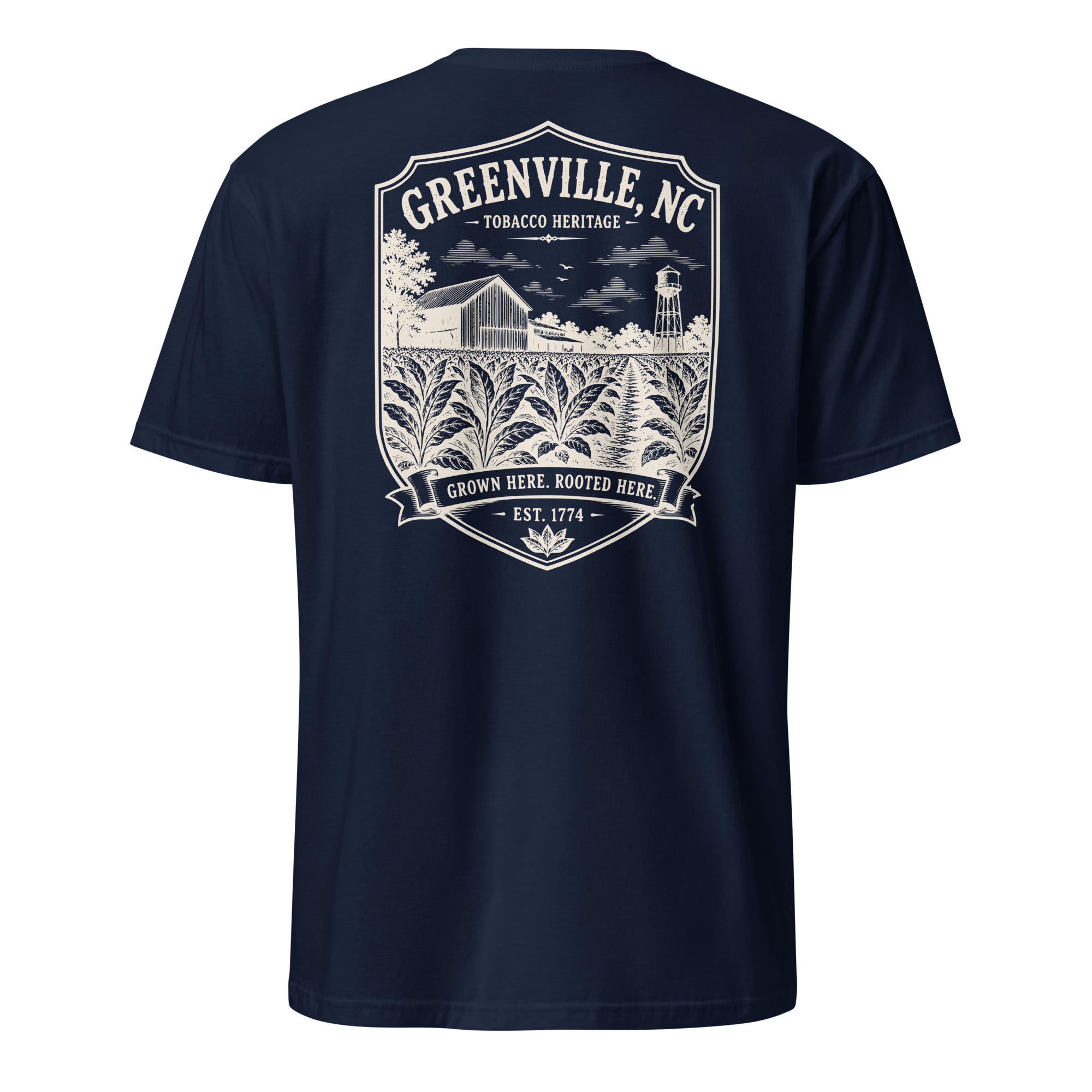 Greenville, NC - Tobacco Heritage - Short-Sleeve Unisex