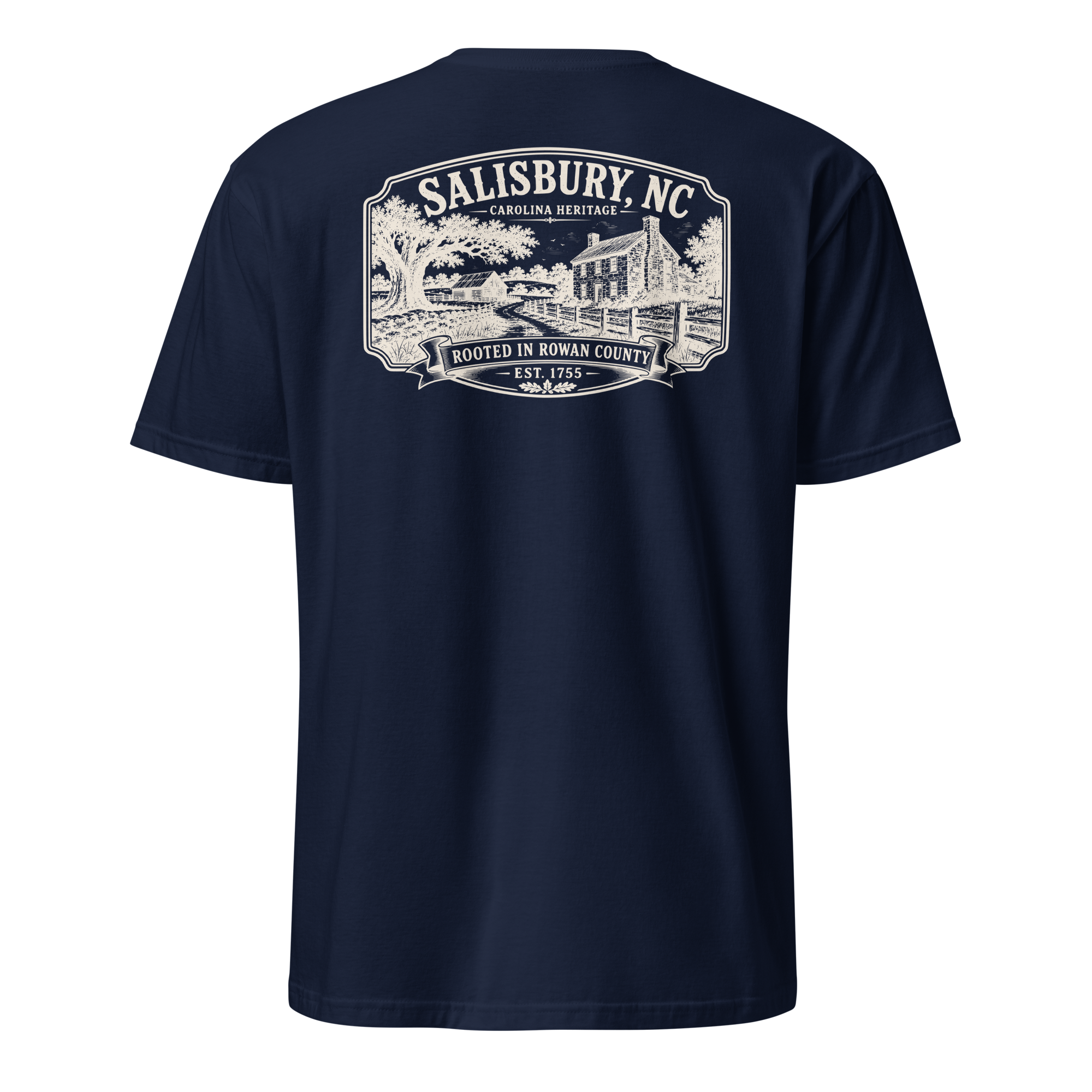 Salisbury, NC - Rooted In Rowan - Short-Sleeve Unisex