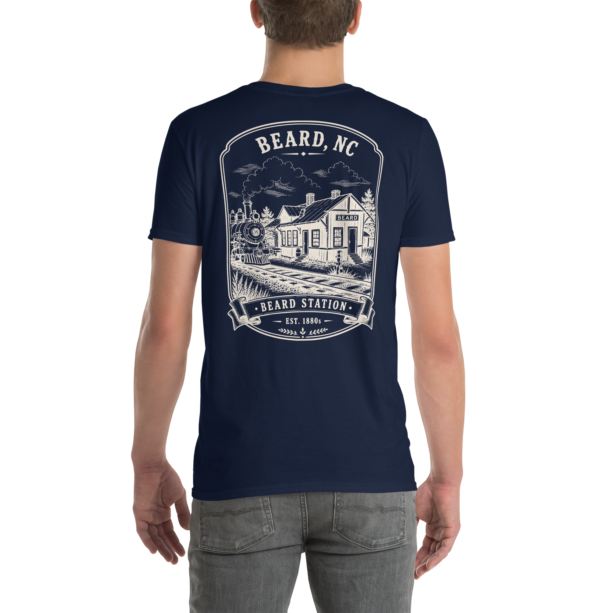 Beard, NC - Beard Station - Short-Sleeve Unisex T-Shirt