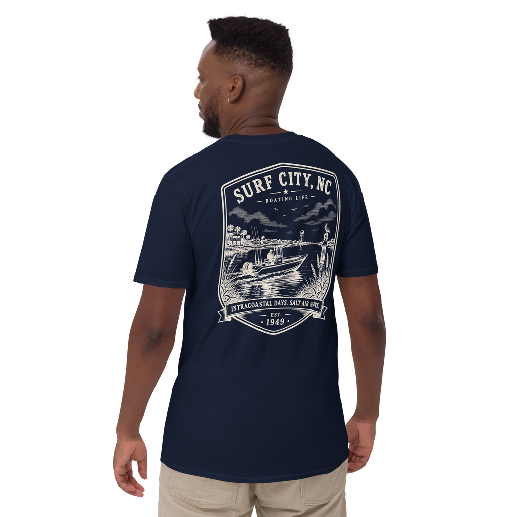 Surf City, NC - Boating Life - Short-Sleeve Unisex T-Shirt
