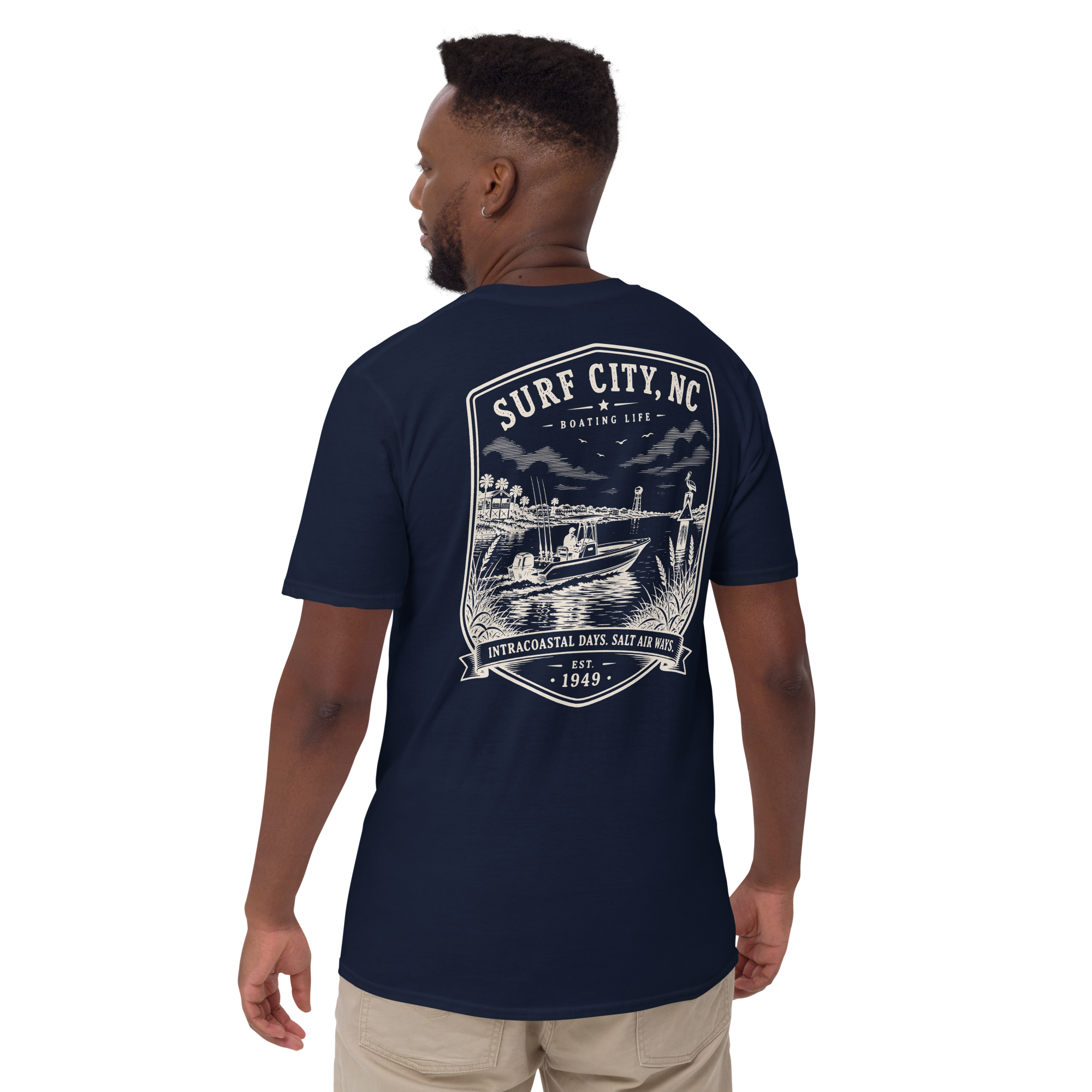 Surf City, NC - Boating Life - Short-Sleeve Unisex T-Shirt