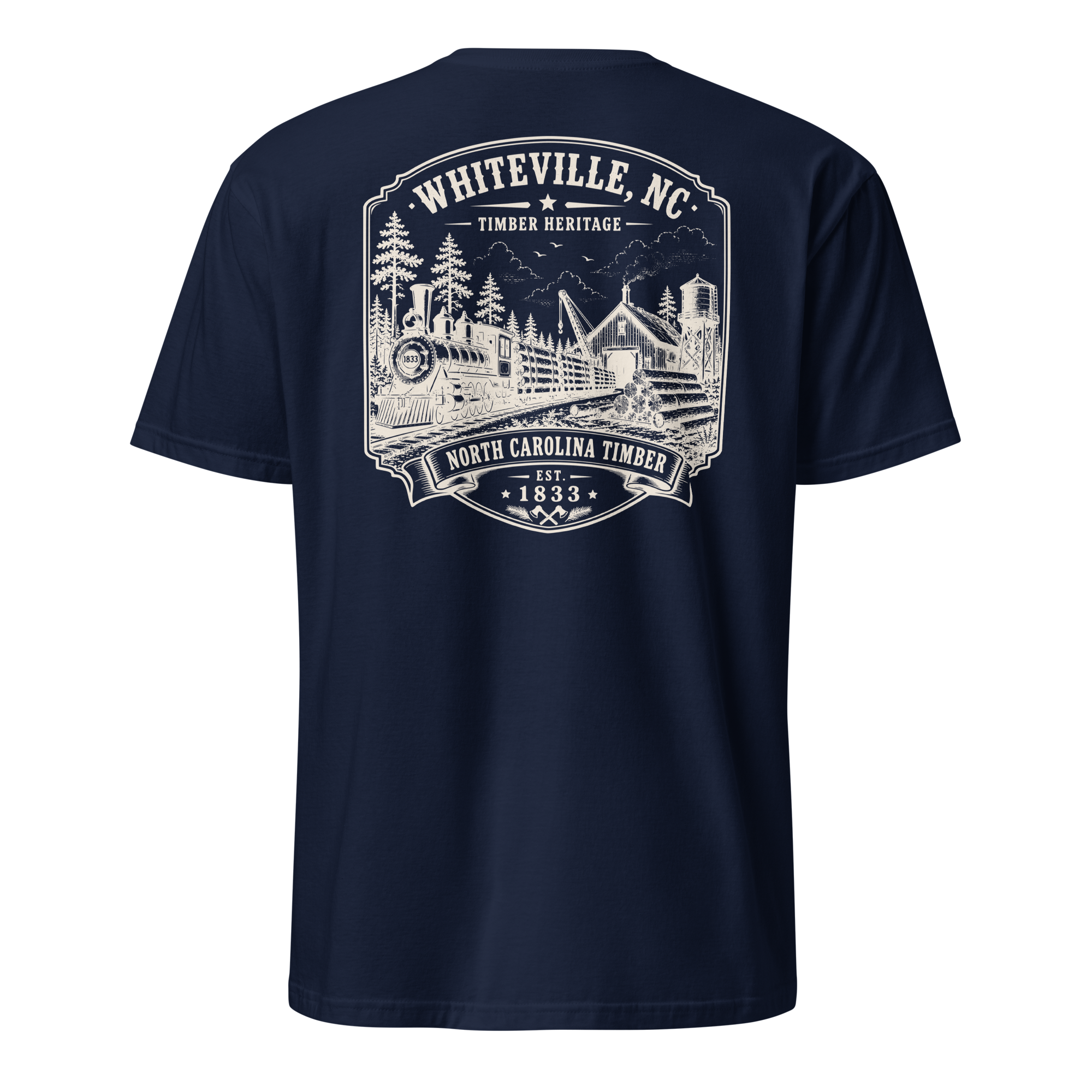 Whiteville, NC - Timber Heritage - Short-Sleeve Unisex